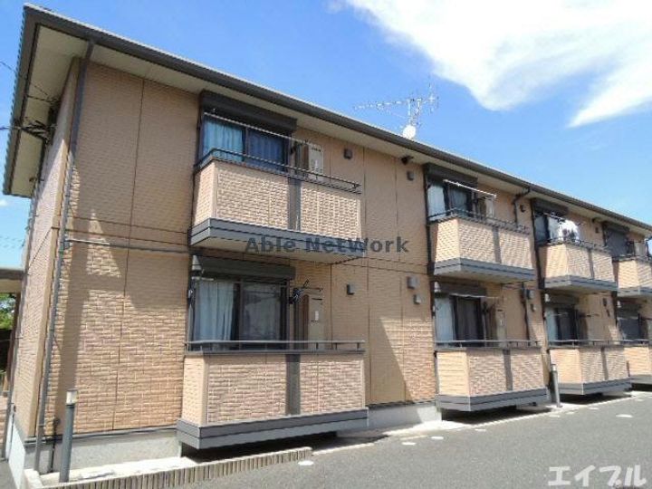 ガーデンヒルズAの外観