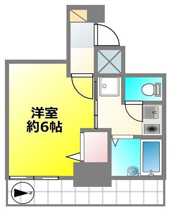 東京都小金井市本町2(マンション)の賃貸物件の間取り