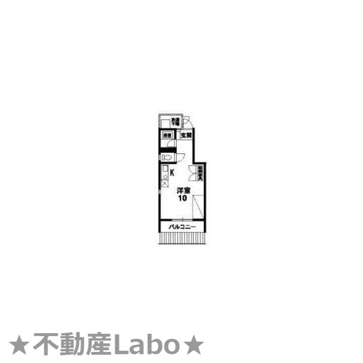 徳島県板野郡北島町江尻字妙蛇池(アパート)の賃貸物件の間取り