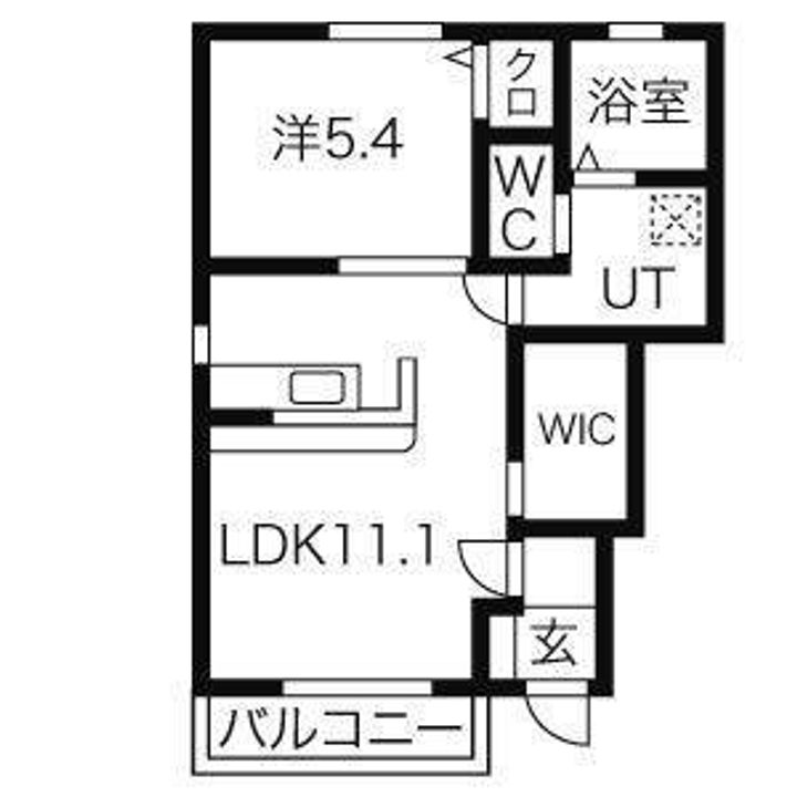 Eternal(イターナル) Cの間取り