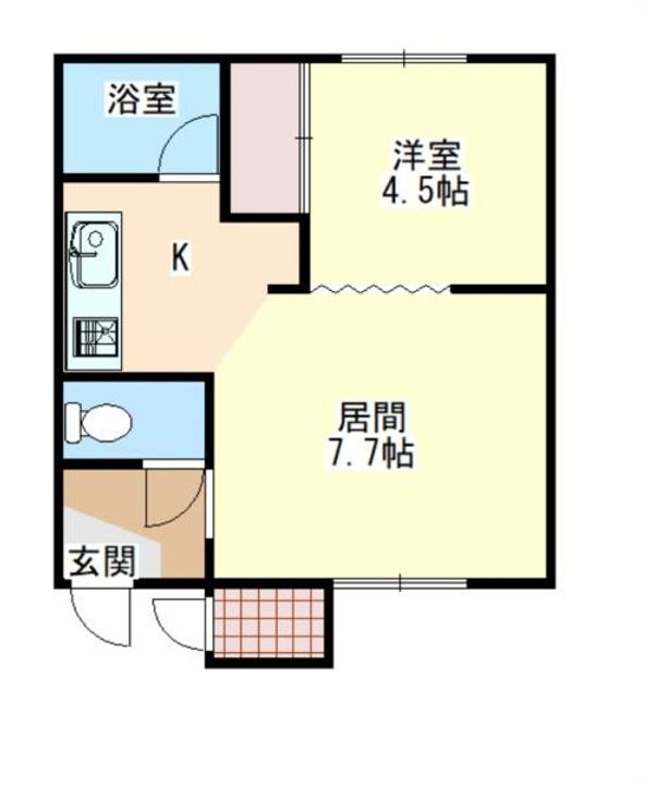 ハイツエルムの間取り