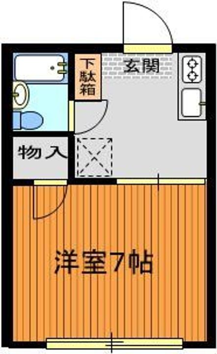 ポートハイムⅡの間取り