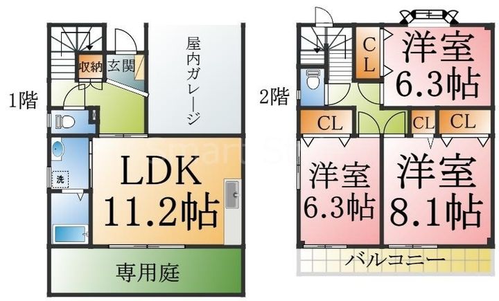 エナール桃山(4)の間取り