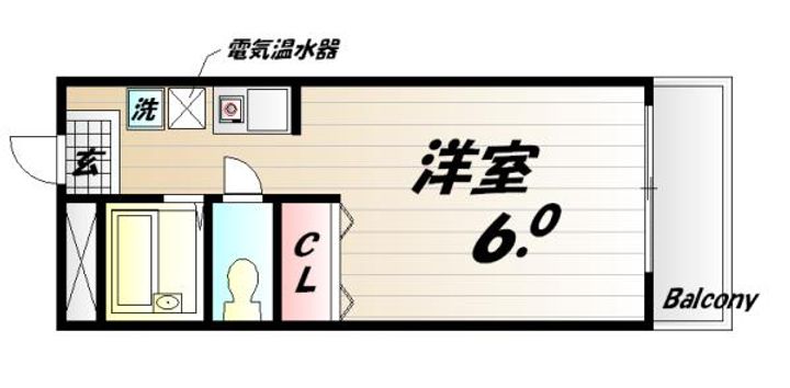 ユニックス神戸西の間取り