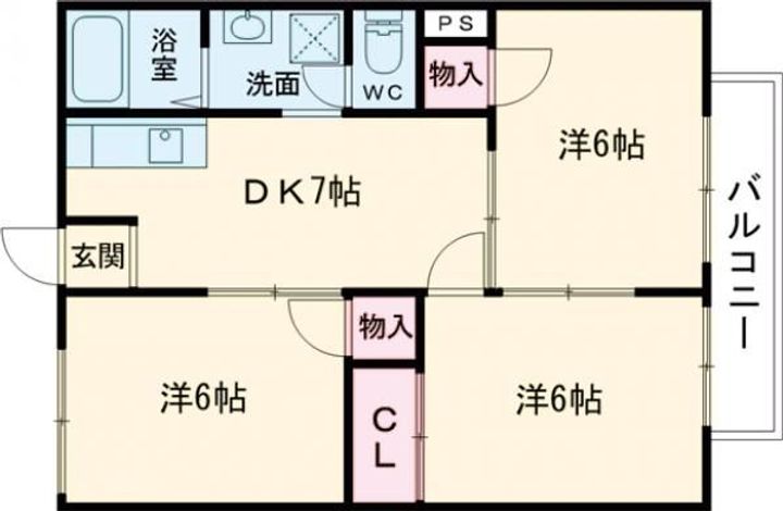 兵庫県加東市上滝野(アパート)の賃貸物件の間取り
