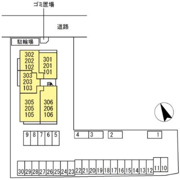 静岡県浜松市中央区鴨江2(アパート)の賃貸物件の外観