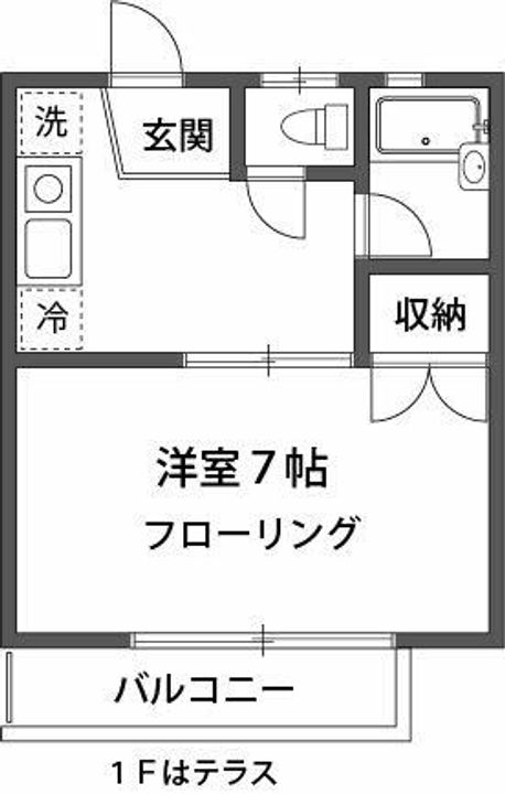 パインズコートの間取り