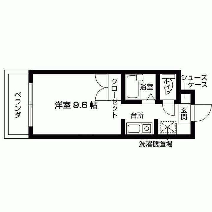 ジュネス上ヶ原の間取り