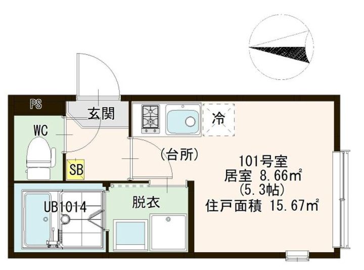 Melaverde(メラヴェルデ)の間取り