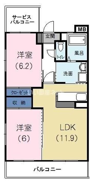 ウエルウエストの間取り