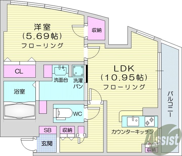 DNKMSA パート4 ANNEX別館の間取り