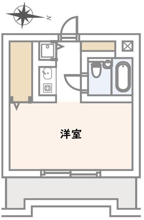 ラレーブ津田沼IVの間取り