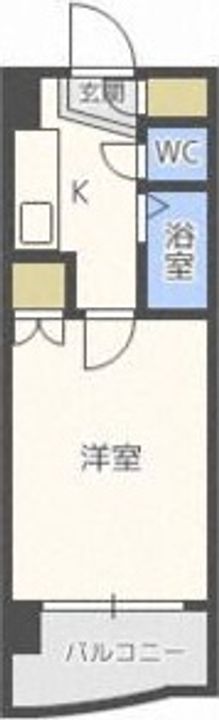 シティ豊平70の間取り