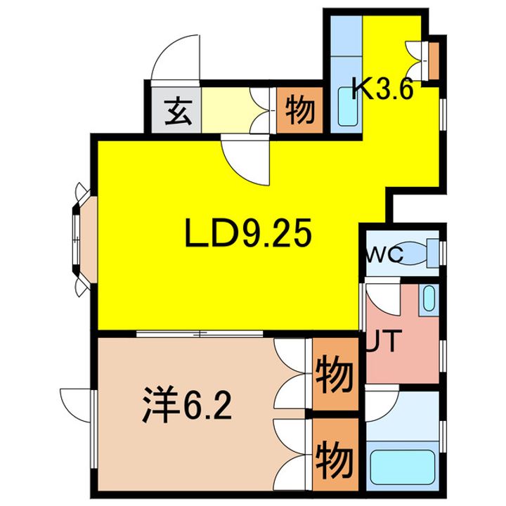 カサブランカIIIの間取り