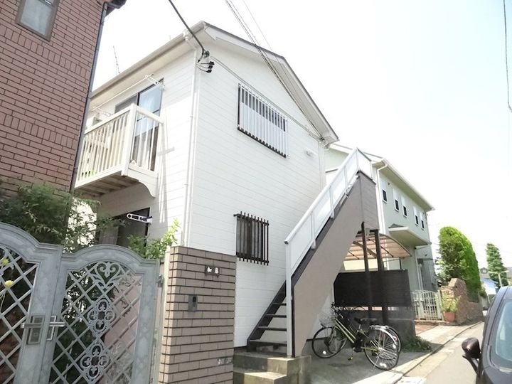 安西ハイツの外観