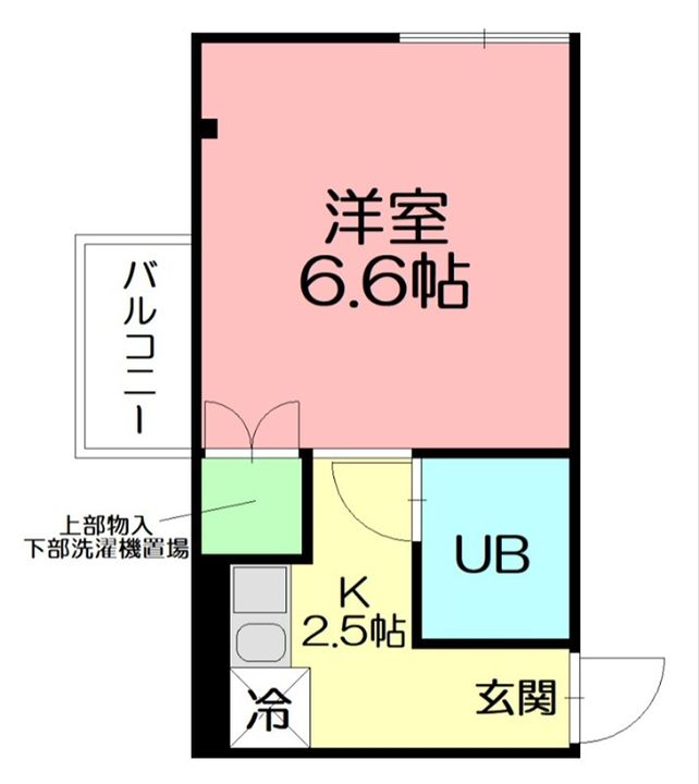 神奈川県藤沢市鵠沼橘1(アパート)の賃貸物件の間取り