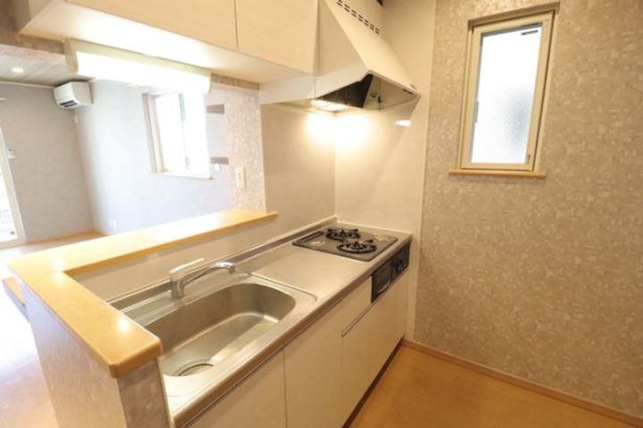 埼玉県越谷市レイクタウン5(アパート)の賃貸物件のキッチン