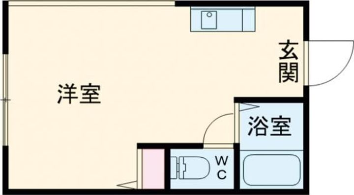奈良県奈良市大宮町4(マンション)の賃貸物件の間取り