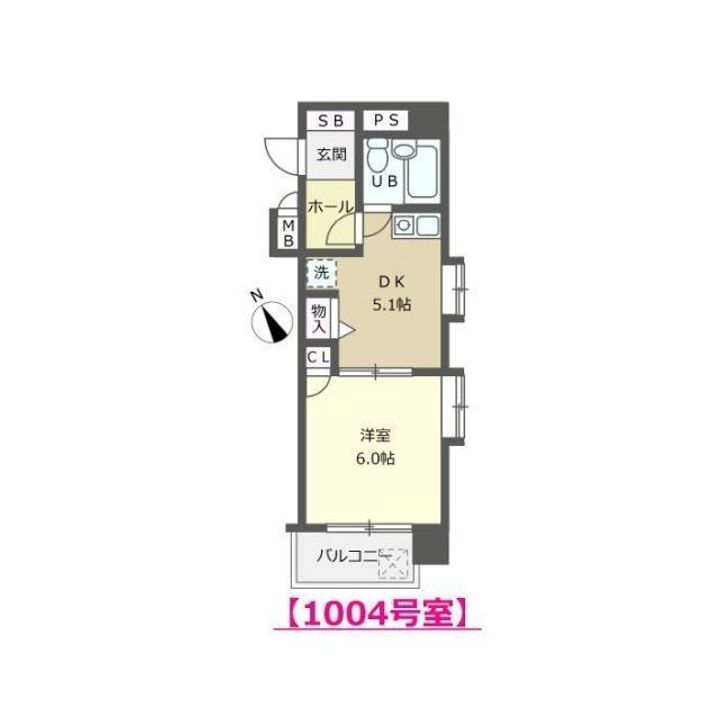ダイアパレス尾張町の間取り