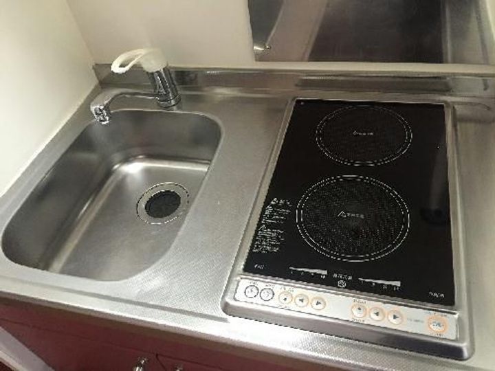 静岡県浜松市中央区森田町(アパート)の賃貸物件のキッチン