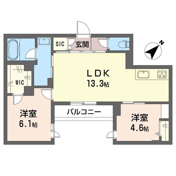 ブリーゼ アイビーの間取り