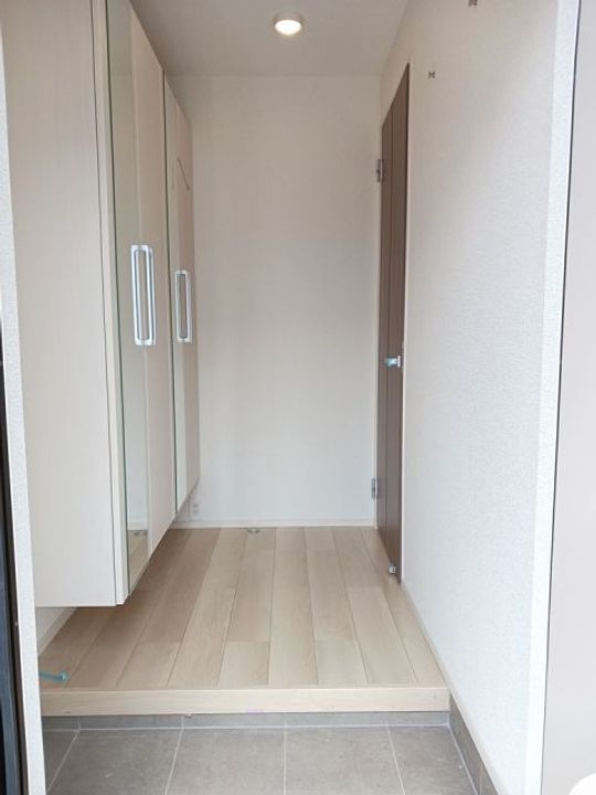 群馬県太田市石原町(アパート)の賃貸物件の玄関