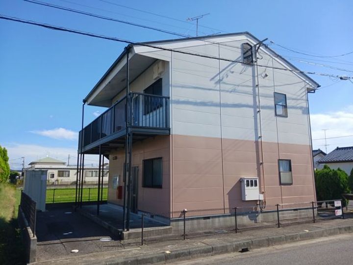 福島県いわき市平下神谷字御城(アパート)の賃貸物件の外観
