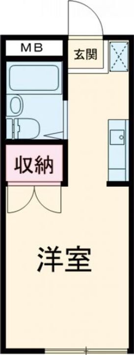 サン&パームIKEDAの間取り