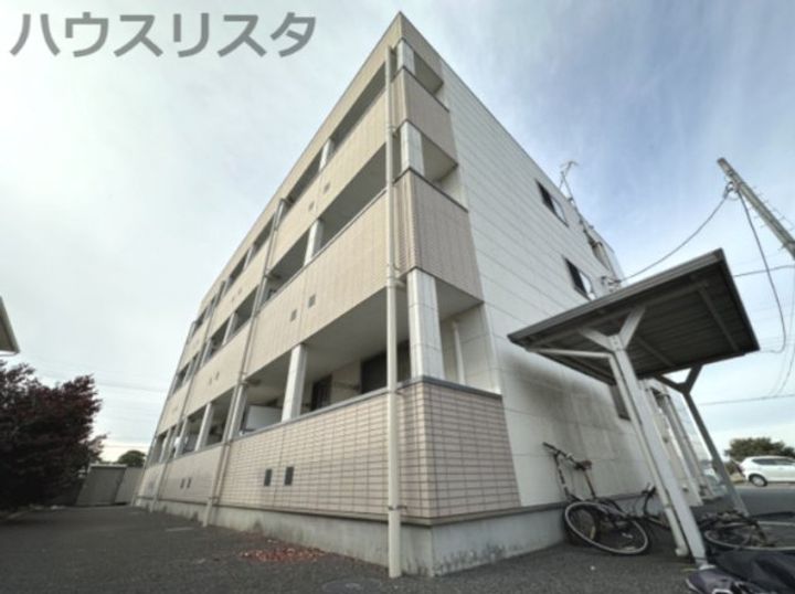 埼玉県深谷市田中(アパート)の賃貸物件の外観