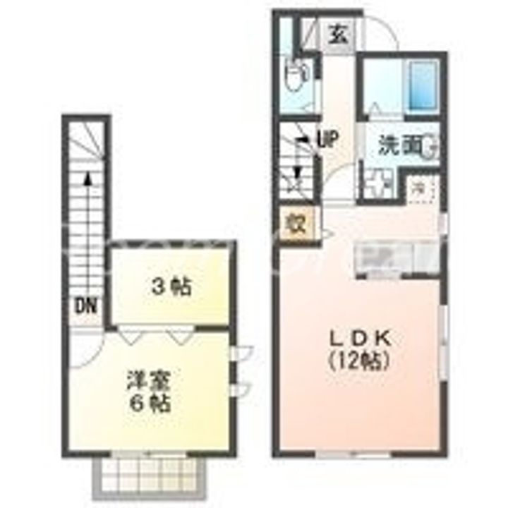 ティラーノGXの間取り