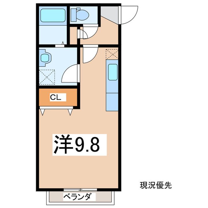 アンジュールの間取り