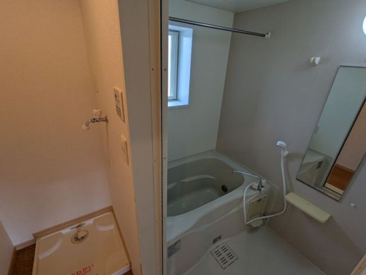 福岡県朝倉市馬田(アパート)の賃貸物件の風呂