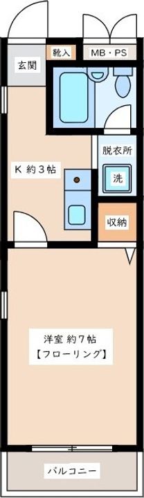 アーバンコート梅丘の間取り