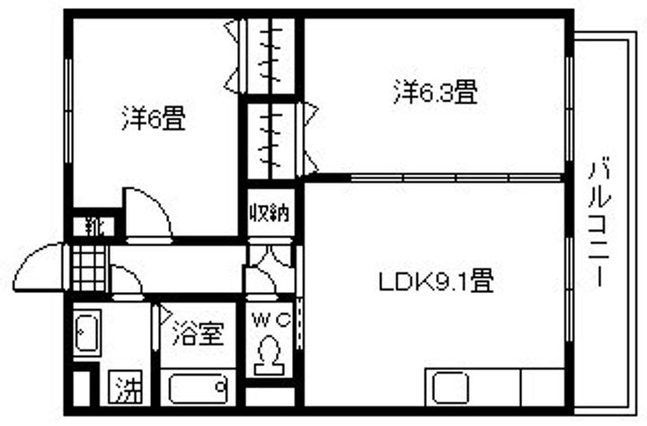ウェネバーIIの間取り
