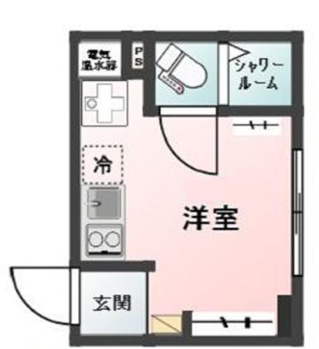 東京都豊島区目白5(マンション)の賃貸物件の間取り