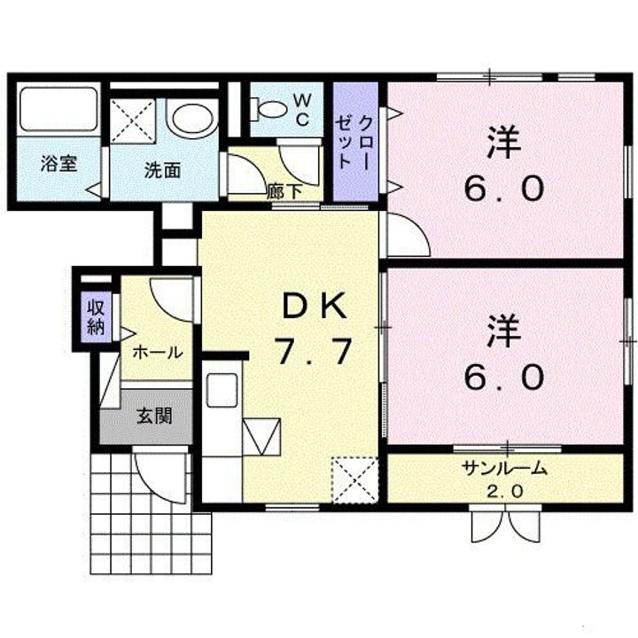 アウローラの間取り