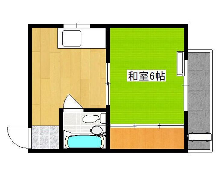 南品川ハウスの間取り