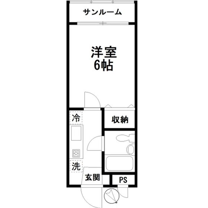 アーバンフラットの間取り