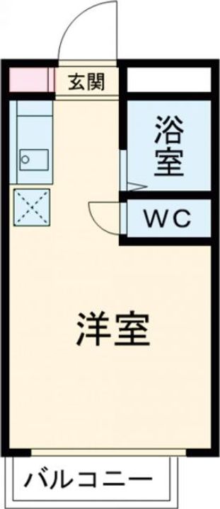 エンゼルハイツの間取り