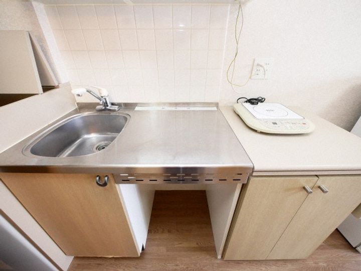 北海道札幌市中央区北四条西25(マンション)の賃貸物件のキッチン