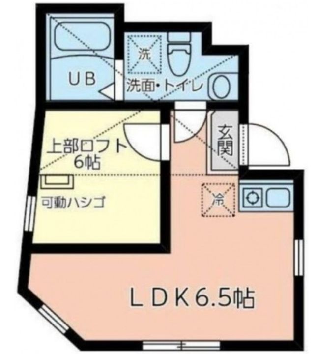 ユナイト日ノ出メイプルストリートの間取り