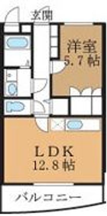 ピノ・ソレアードの間取り