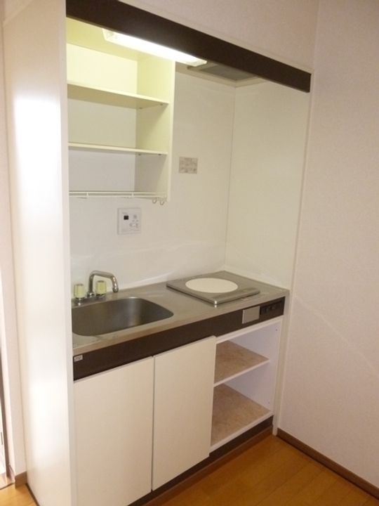 福島県郡山市昭和1(マンション)の賃貸物件のキッチン