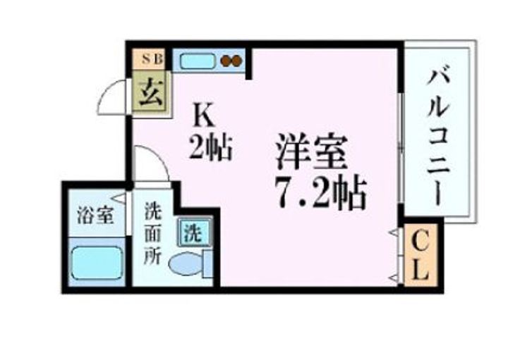 ベルアージュの間取り