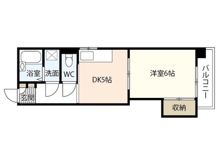 大松己斐ビルの間取り