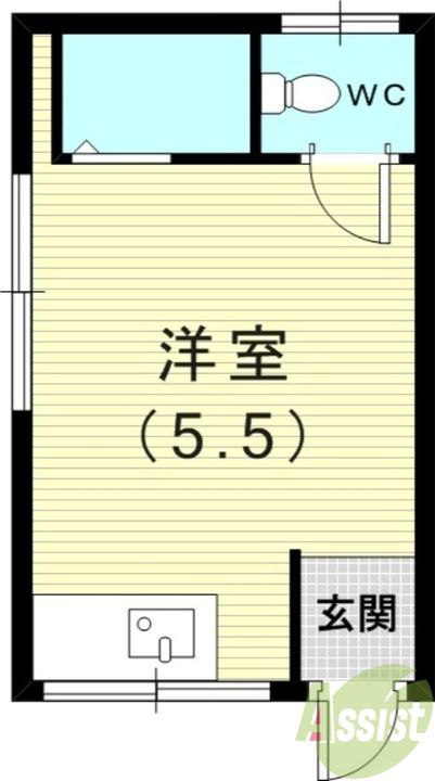 エステート北町の間取り