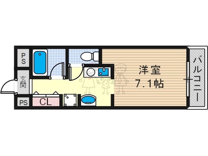 ADORERの間取り