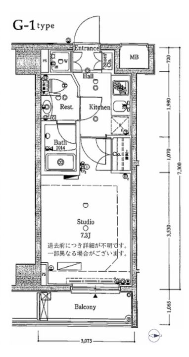 リファイズ綾瀬の間取り