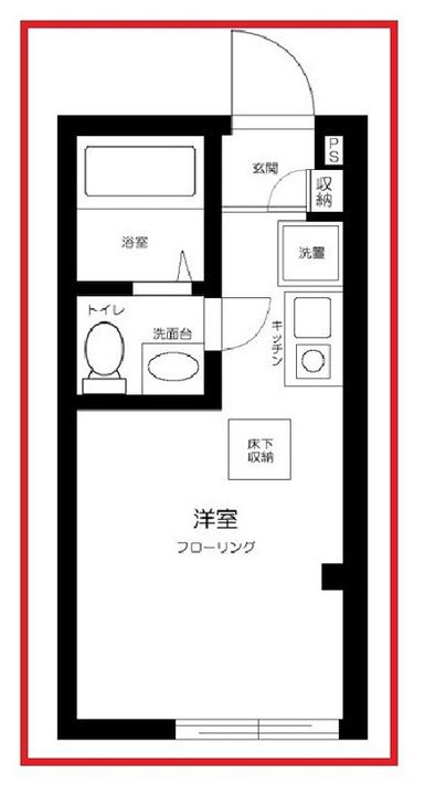 ポールフラッグ木場の間取り