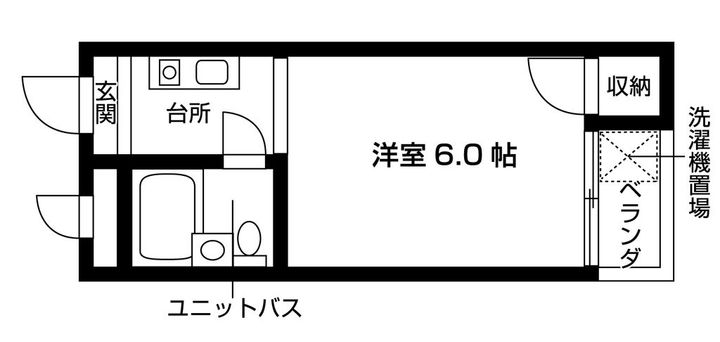 ハイツラクセーヌの間取り